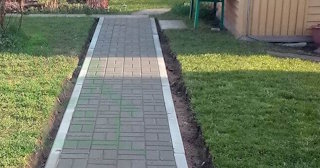 Укладка садовых дорожек в Сланцах: стоимость от 930 руб. от ТротуарнаяПлитка